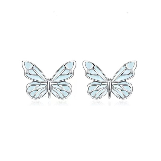 Pendientes Mariposa Iluminada (PLATA 925)
